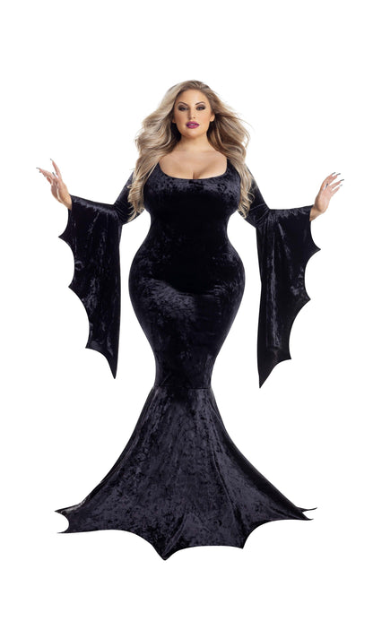 Party King Plus Vamp Dress