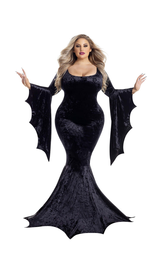 Party King Plus Vamp Dress
