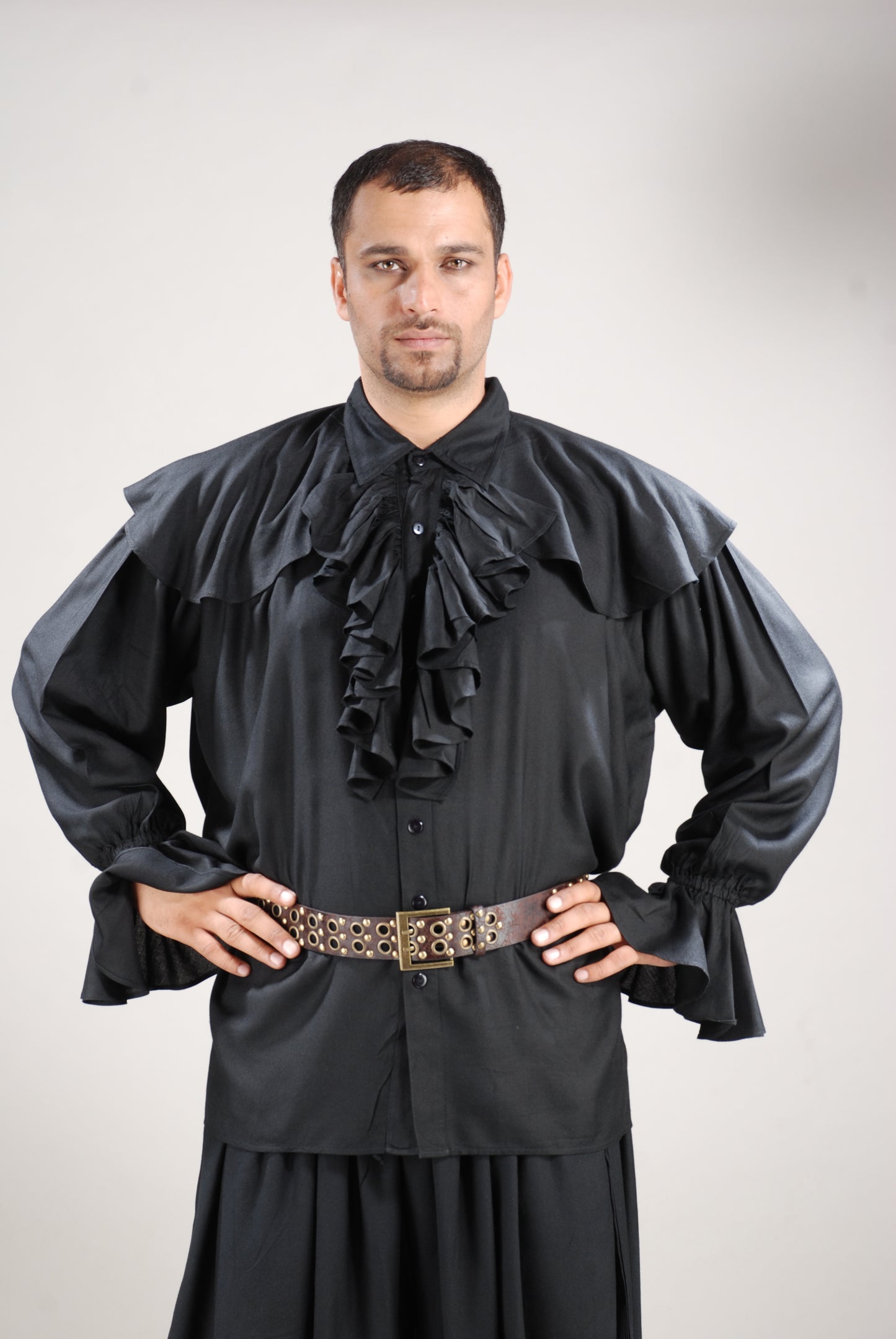 Half Cape Medieval Shirt