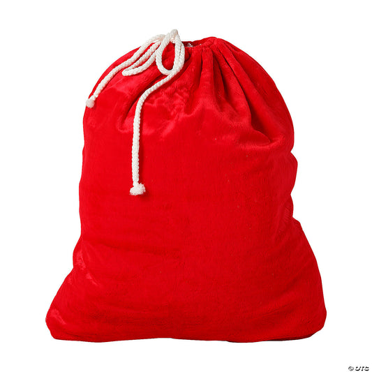 SANTA TOY BAG PLUSH