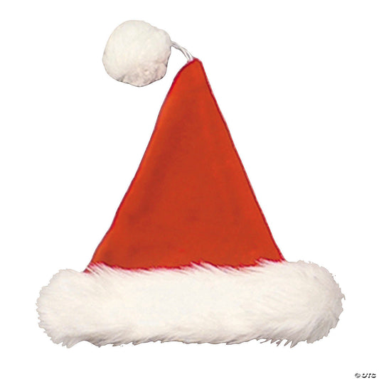 SANTA HAT PLUSH RED
