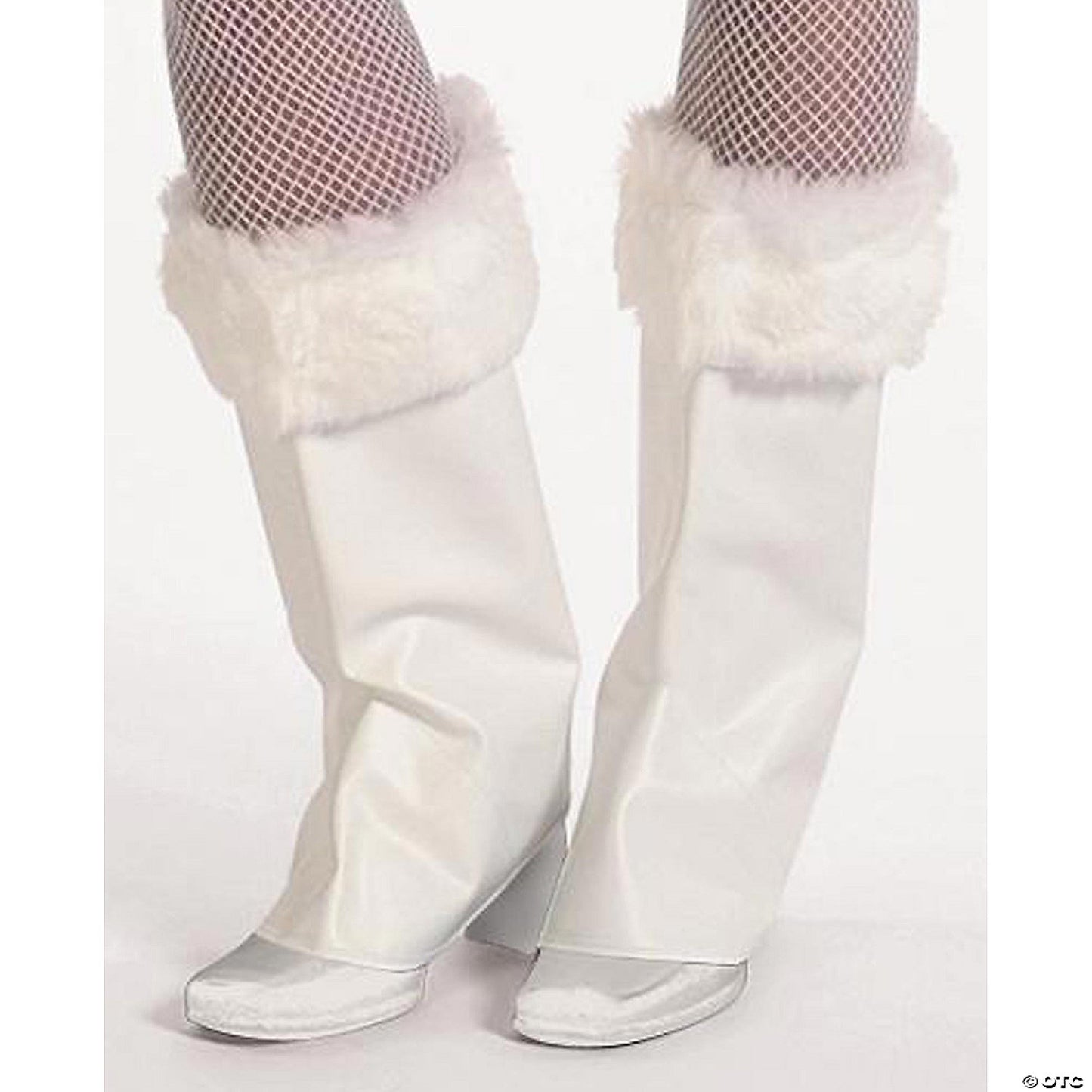 BOOT TOPS PIXIE WHITE W PLUSH