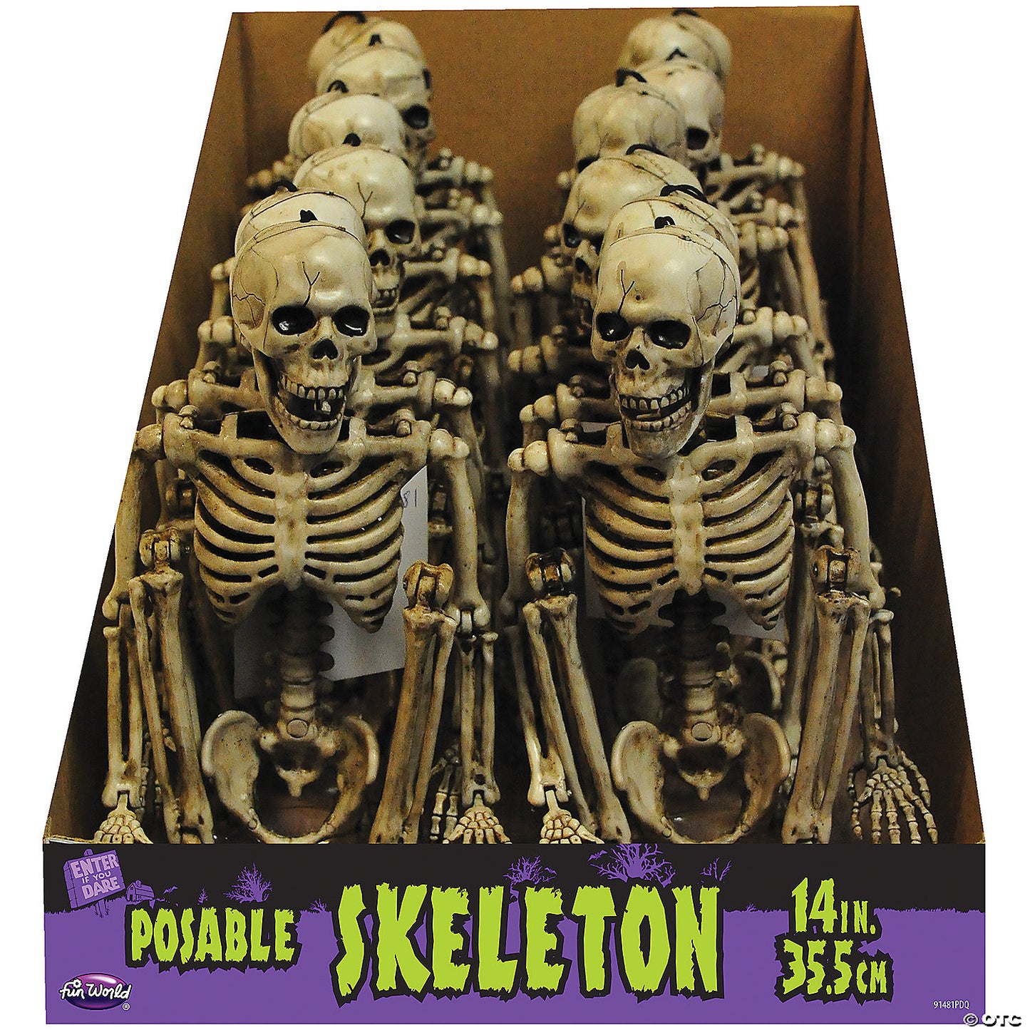 14" POSABLE SKELETON