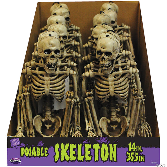 14" POSABLE SKELETON