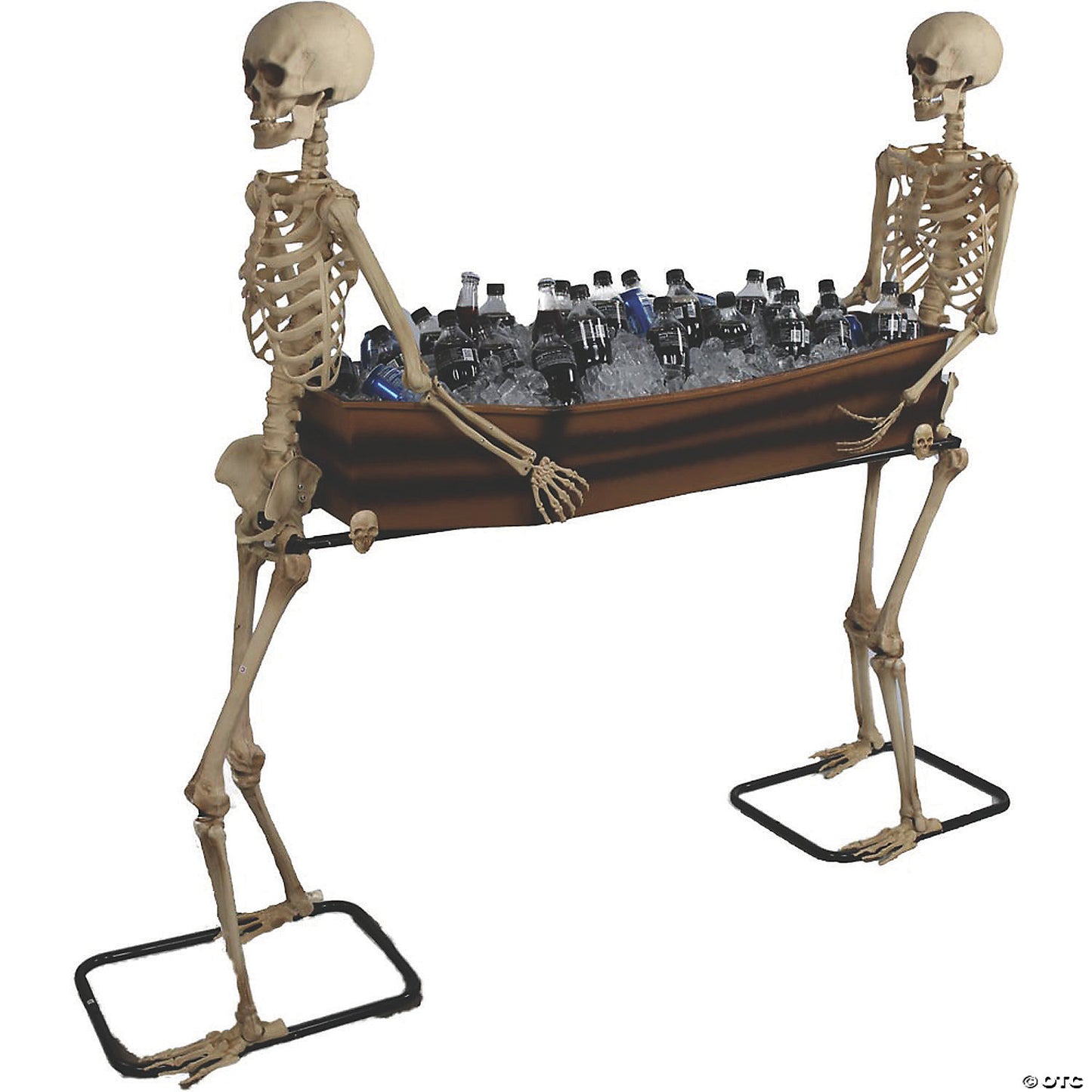 SKELETONS CARRYING COFFIN DECOR