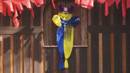 4FT HANGING SHAKING CLOWN