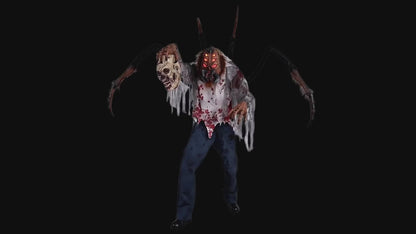 6 Ft. 10" Animated Spider Monster Dr. Fangor