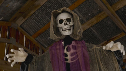72" HANGING REAPER WITH LIGHT AND SOUND