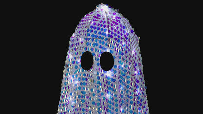 46 1/2" Tall Disco Mosaic Ghost
