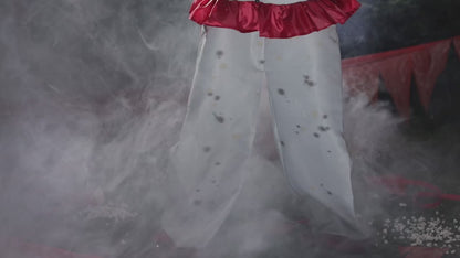 6.5 FT ANIMATED BASEBALL BAT CLOWN