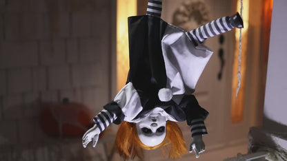 3 Ft Upside Down Animated Girl