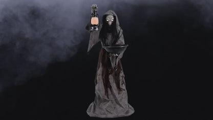 6 Ft. Animated Light-Up Mildred the Wicked Witch Halloween Decoration