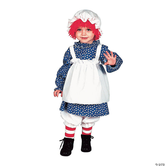 TODDLER RAGGEDY ANN COSTUME