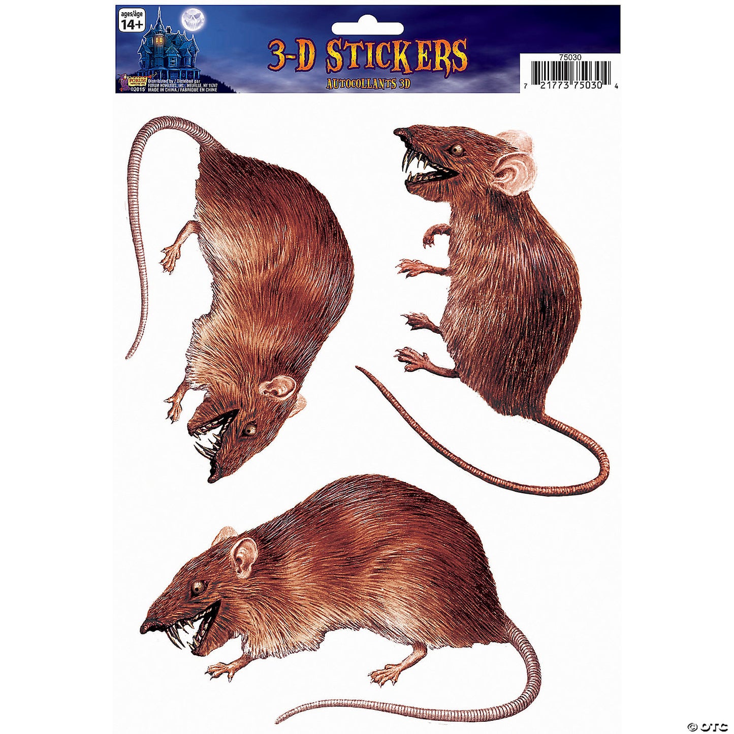 RAT WINDOW CLING