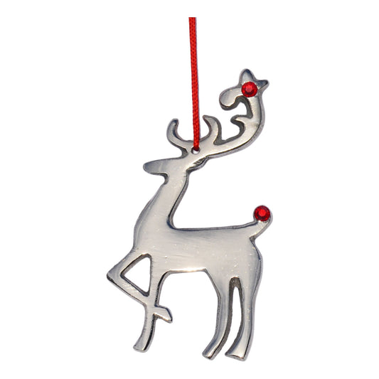 Vibhsa Reindeer Christmas Ornament Set of 4