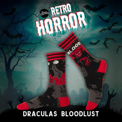 Retro Horror Crew Sock Pack  | 4 Designs