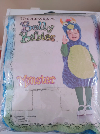 BELLY BABIES MONSTER KID'S HALLOWEEN COSTUME