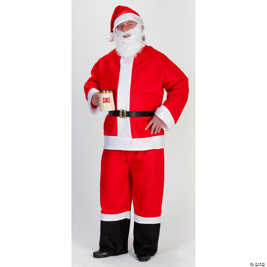 ADLT SALOON SPREE SANTA 5 PC LG