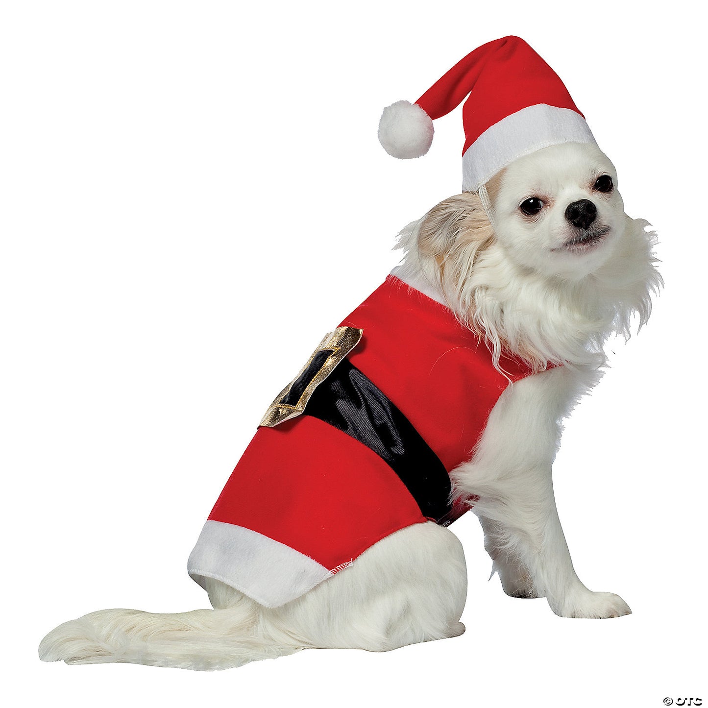 SANTA PET COSTUME SM