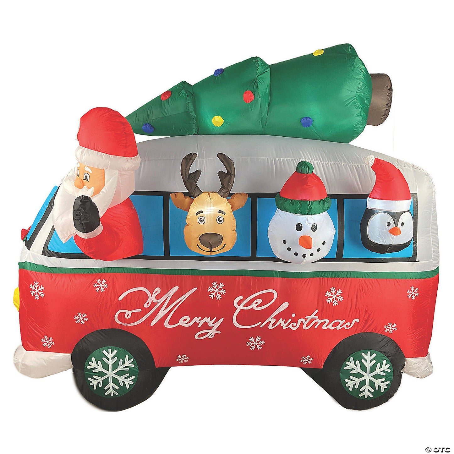 SANTA VINTAGE VAN 7 FT