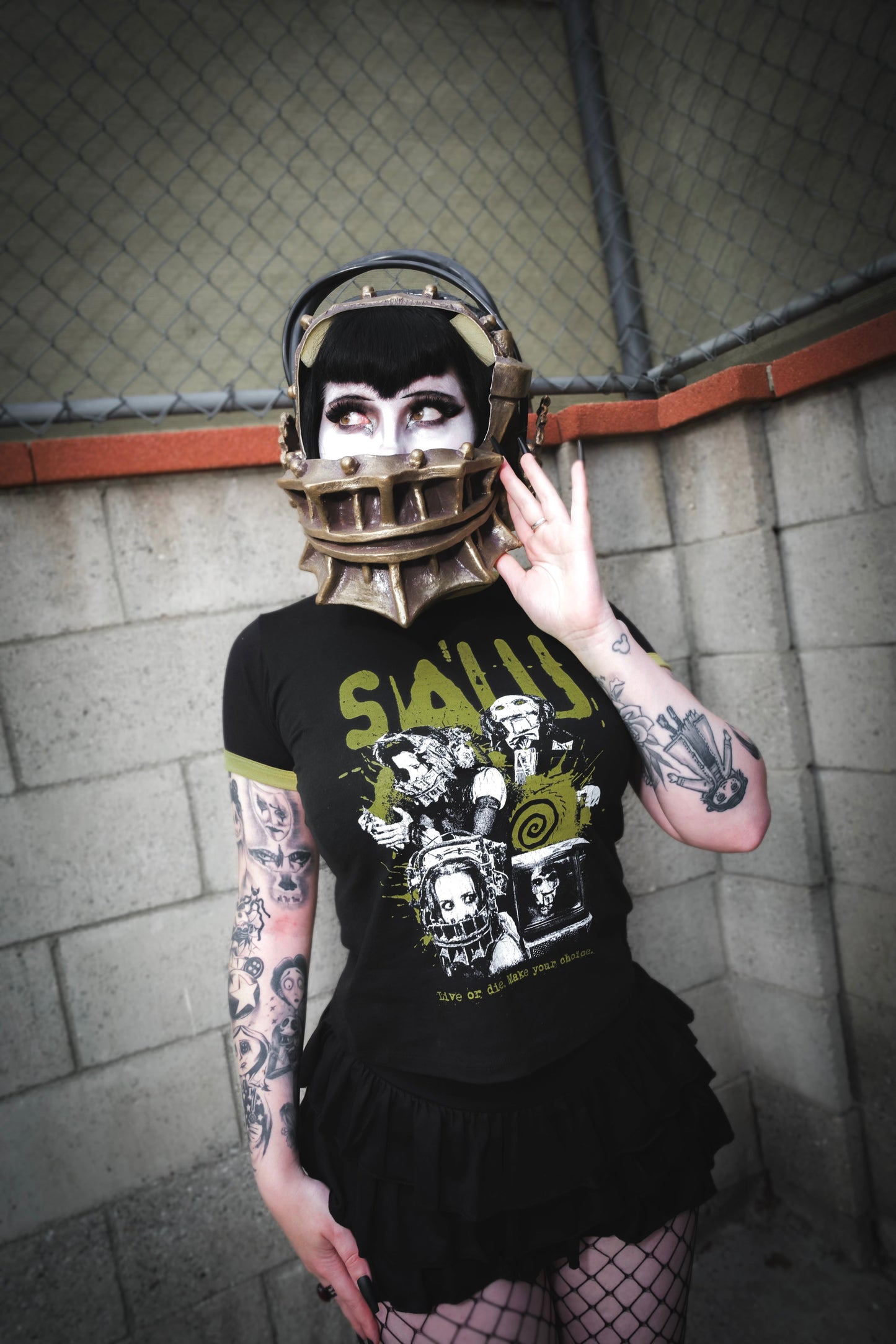 Saw Ringer Tee