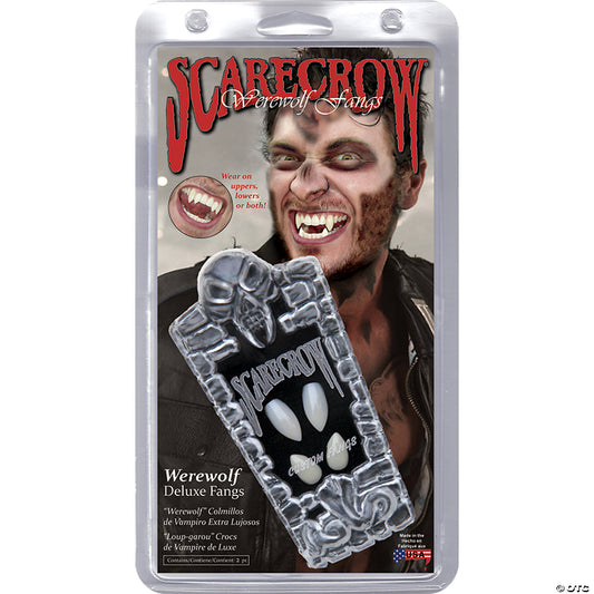 SCARECROW WEREWOLF DELUXE FANGS