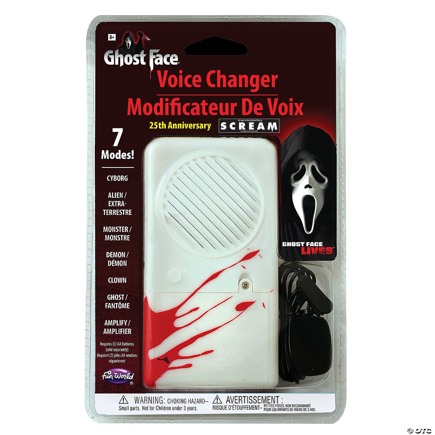 SCREAM 25TH ANVRSY VOICE CHANG
