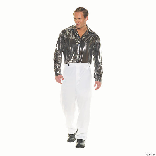 MN DISCO SHRT-BLK SILVER ONE SIZE