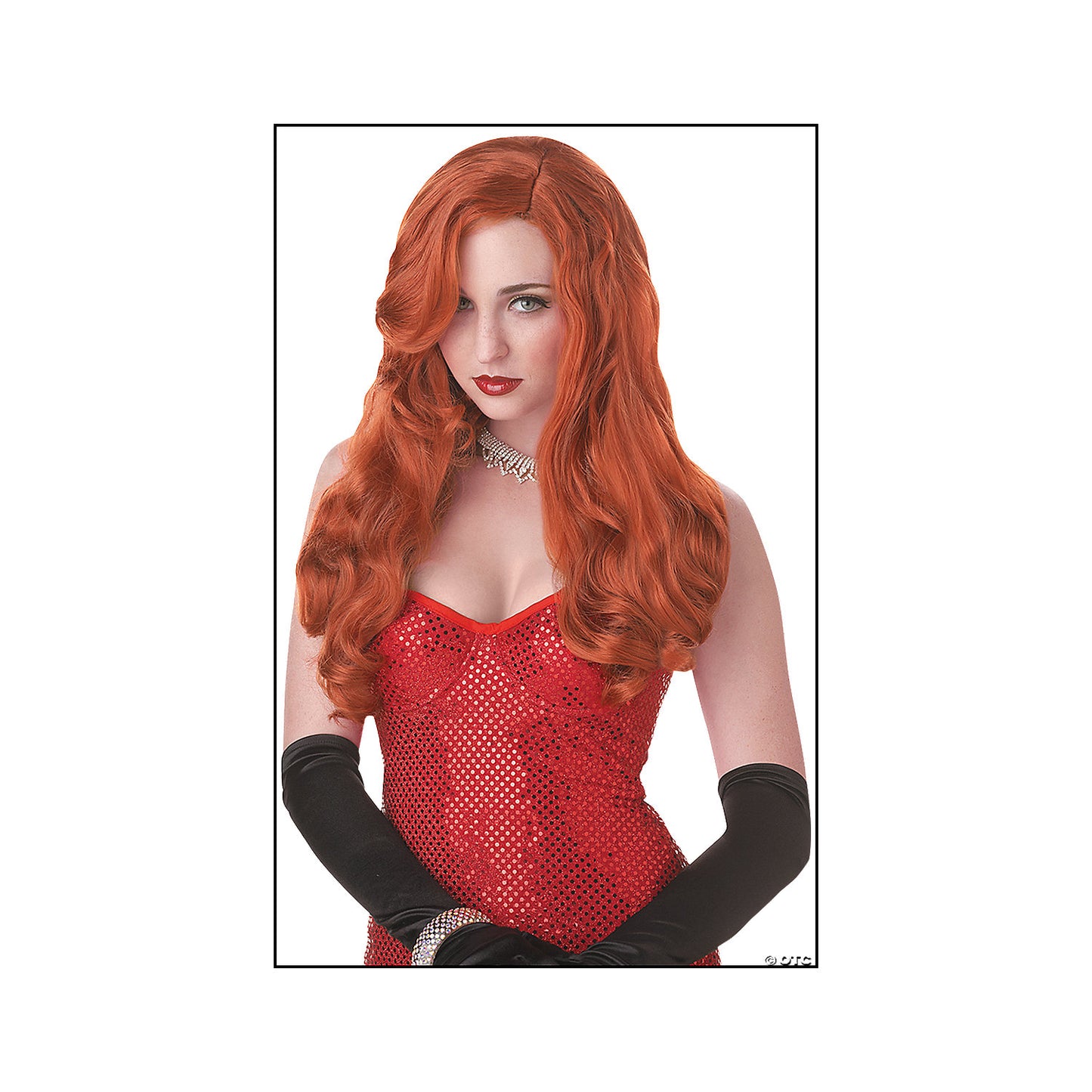 SILVER SCREEN SINSAT RED WIG