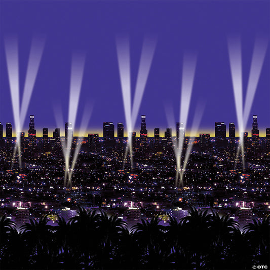 SKYLINE STARRY NIGHT BACKDROP