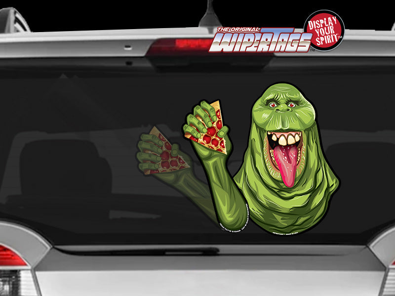 Slimer WiperTag window decal, alternate view, product photo 3 of 5