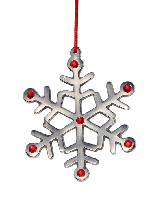 Vibhsa Snowflake Christmas Tree Ornament Decorations Set of 4