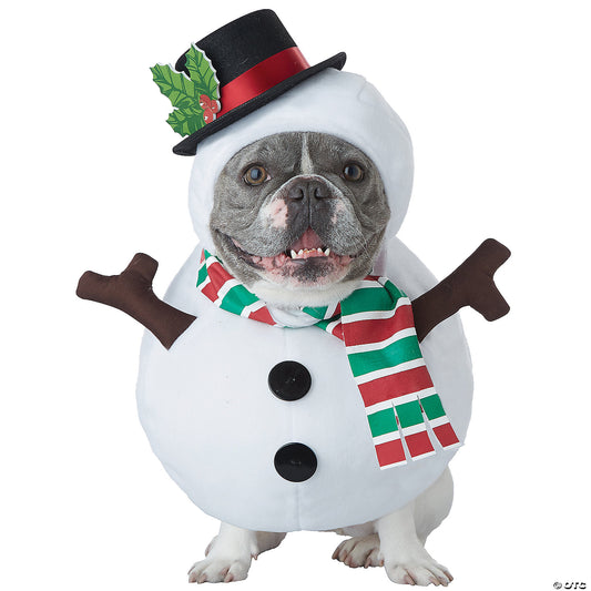 SNOWMAN DOG COSTUME