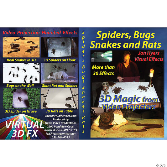 SPIDERS SNAKES AND BATS DVD