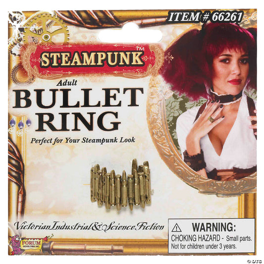 STEAMPUNK BULLET RING