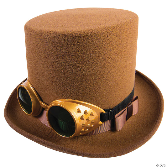 STEAMPUNK HAT WITH GOGGLES FM75327