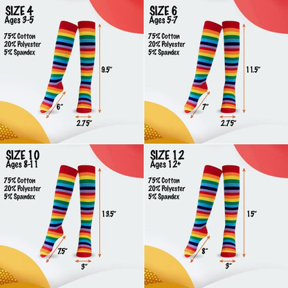 Striped Cotton Socks for Kids