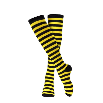 Striped Cotton Socks for Adults