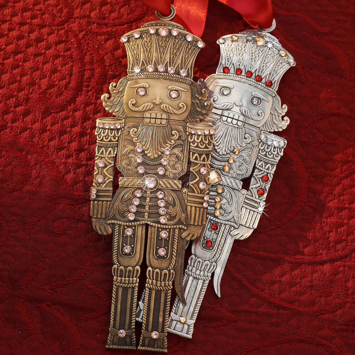 Nutcracker Prince Christmas Ornament - Bronze