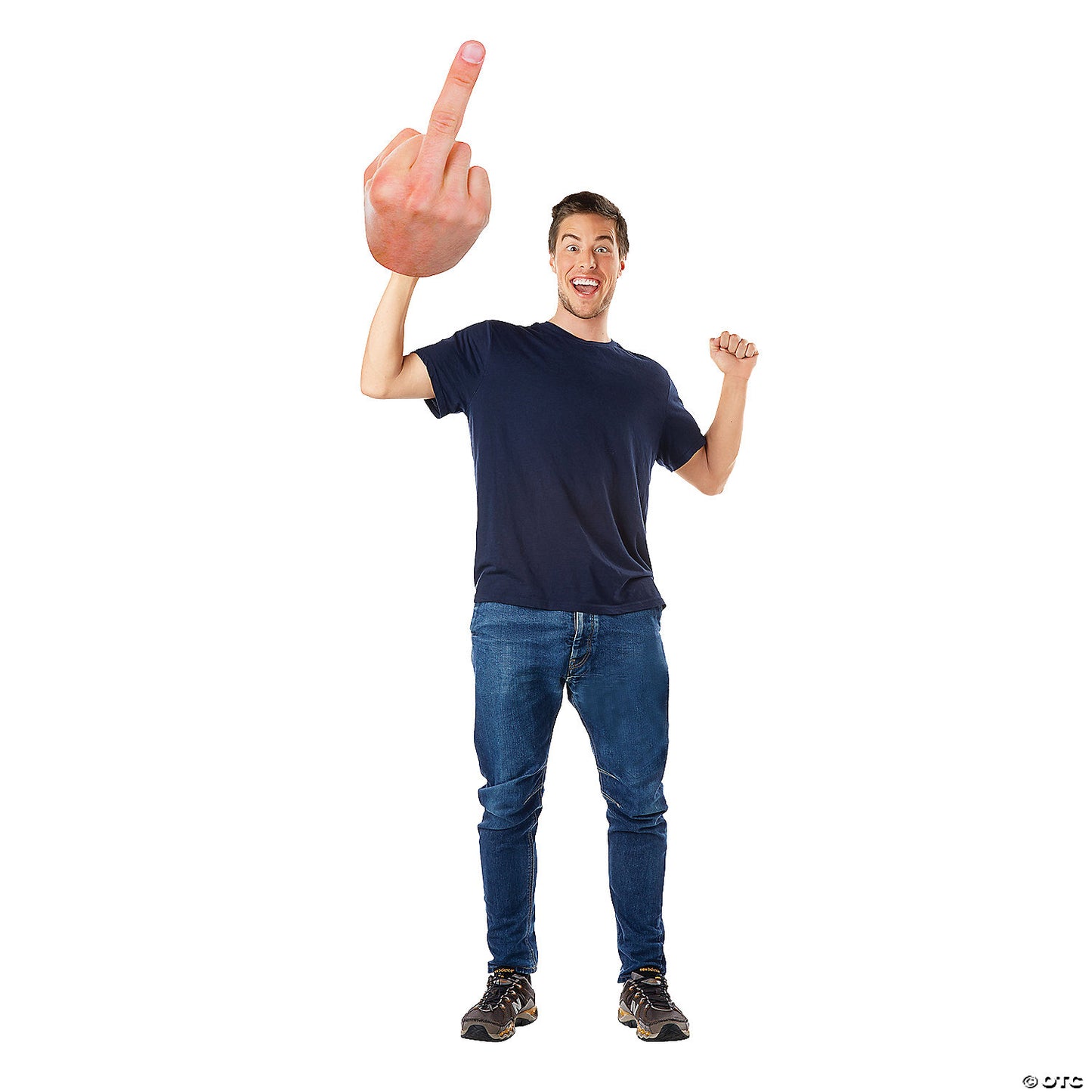 THE MIDDLE FINGER HAND SIGN