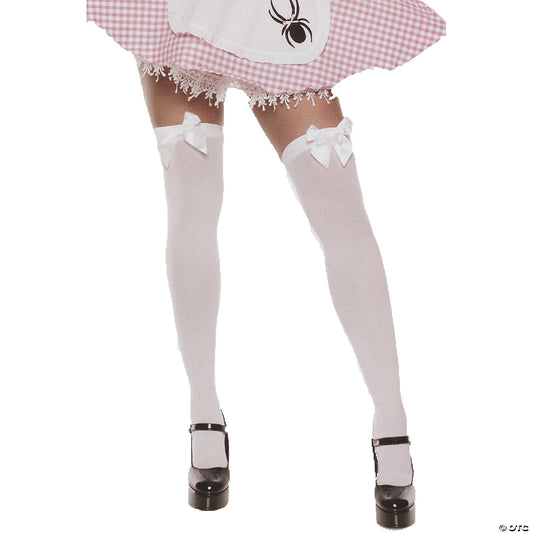 THIGH HIGH STOCKINGS WITH BOW UA6255