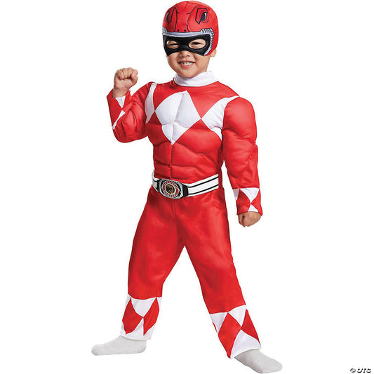 RED RANGER TODDLER MUSCLE 2T