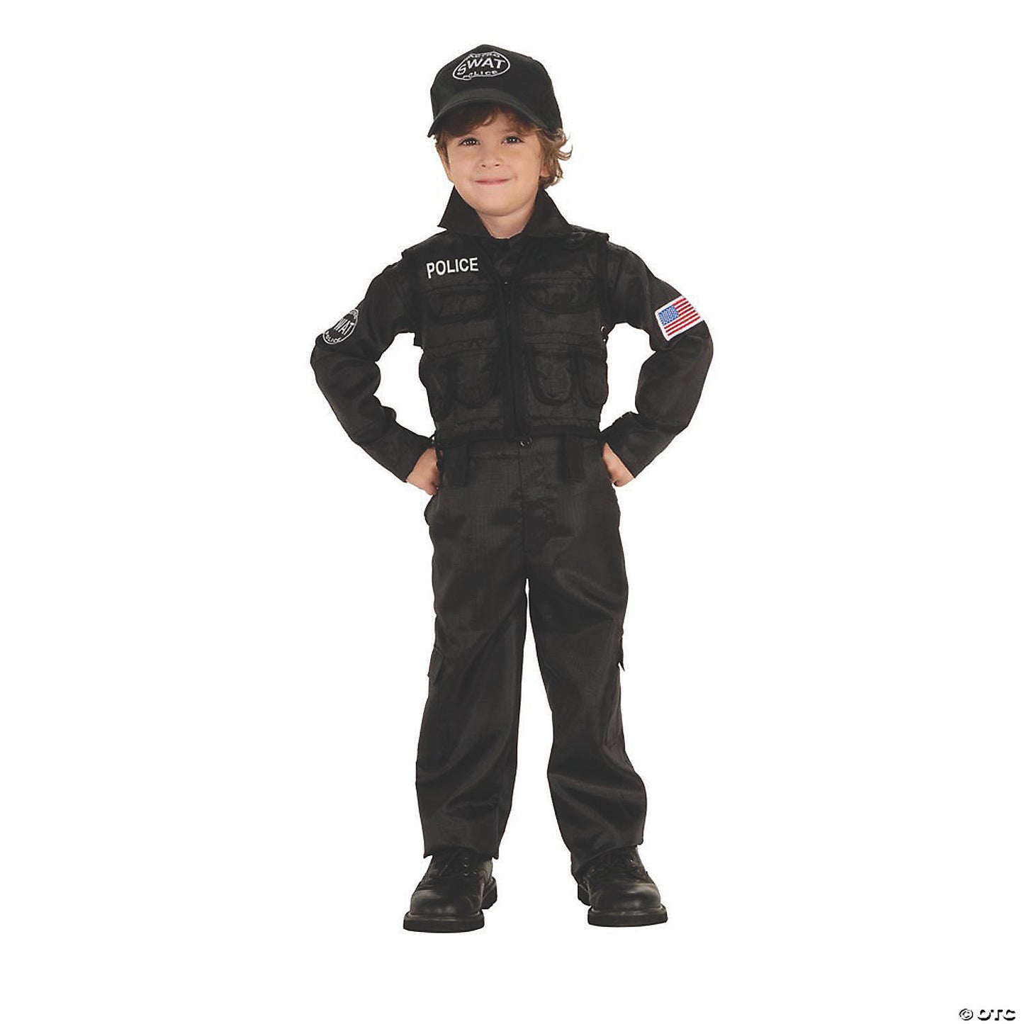 POLICEMAN SWAT TODDLER
