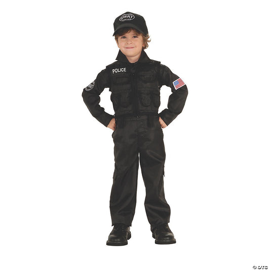 POLICEMAN SWAT TODDLER