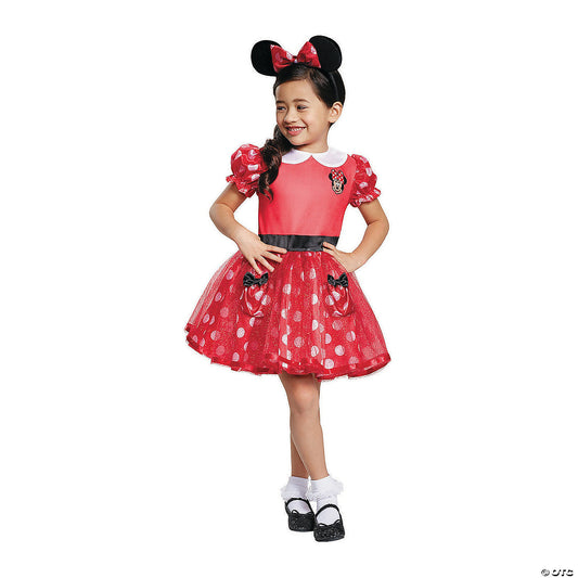 RED MINNIE MOUSE TODDLER 2T
