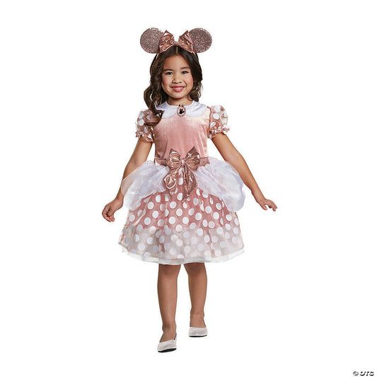 MINNIE MOUSE ROSE GOLD 3-4T
