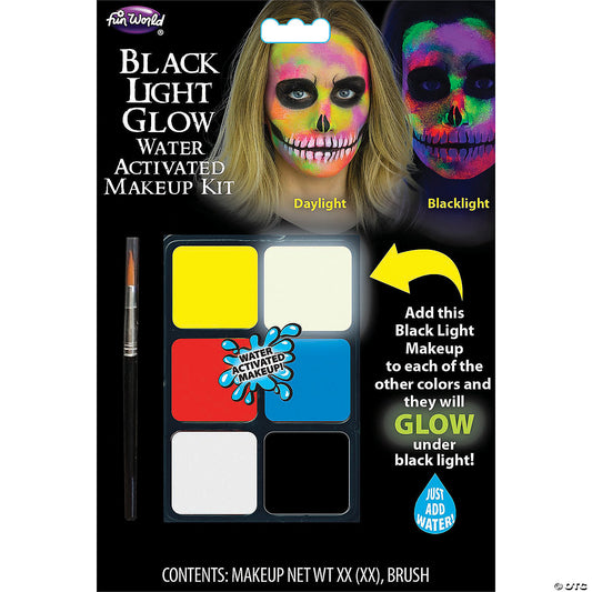 BLACK LIGHT GLOW M/U 6 COLORS