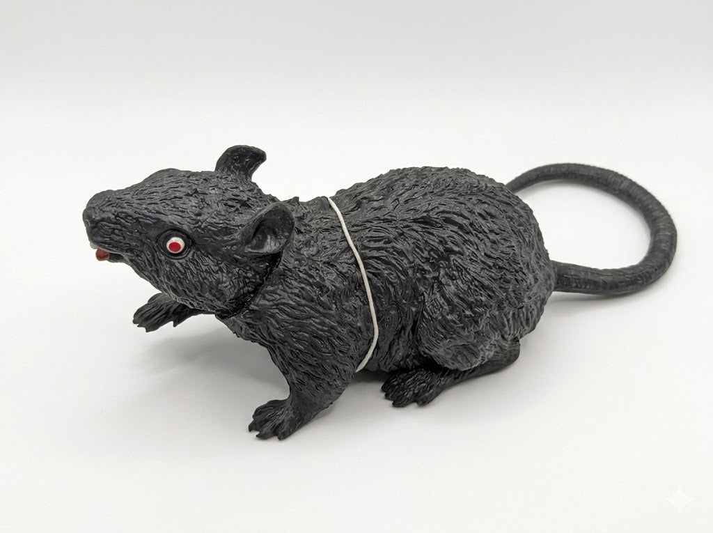 6.5-inch Realistic Rat