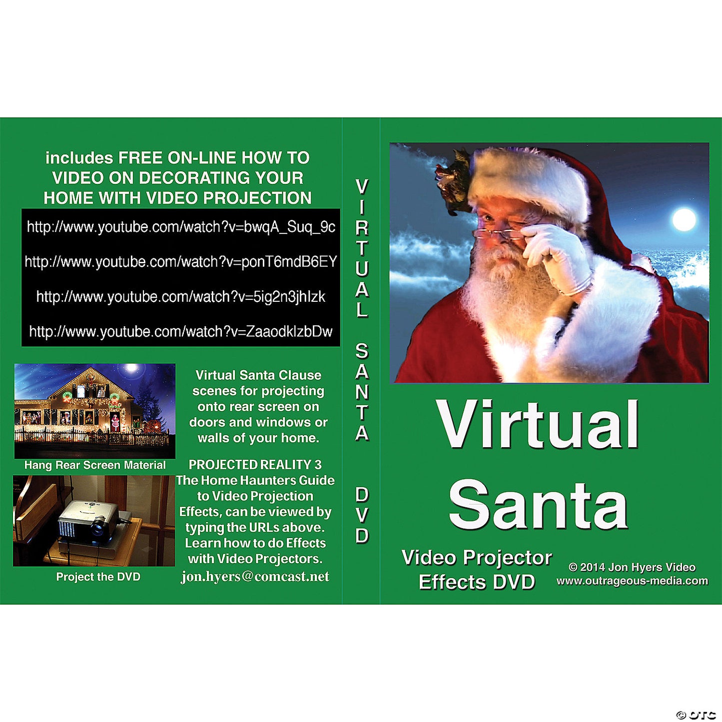 VIRTUAL SANTA DVD