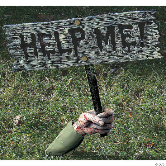 WARNING FROM BELOW-HELP ME SIGN